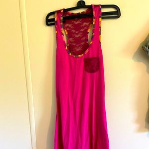 Pink summer dress